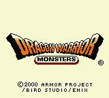 Dragon Warrior Monsters (USA) Title Screen